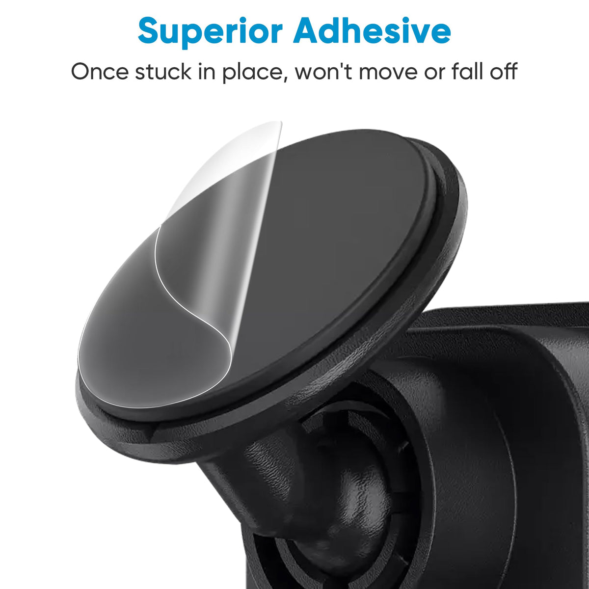 Naponal mount beside a coin to show scale and easy discreet placement benefit