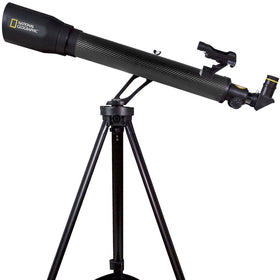 National Geographic CF700SM telescope magnification options ideal for planets and deep-sky objects.