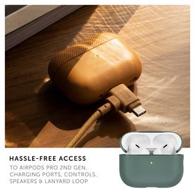 Native Union case with Sling attached to lanyard loop for convenient hands-free carry