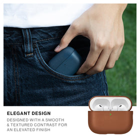Native Union case in pocket showing compact size and portability