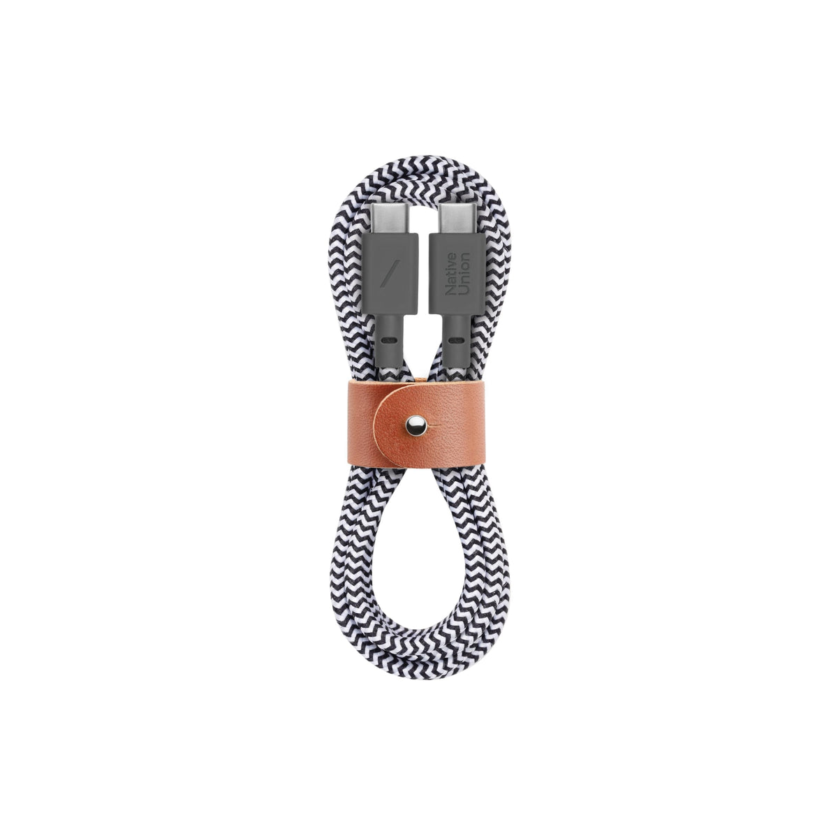 Native Union Type-C Belt Cable with nylon braid for durable charging on the go.