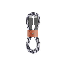 Native Union Type-C Belt Cable with nylon braid for durable charging on the go.