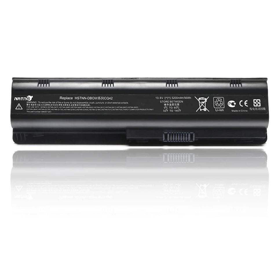 NATNO MU06 MU09 battery with right-side connector for HP notebooks, reliable replacement