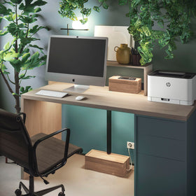 Nature Supplies set of 2 cable boxes arranged on shelf or floor.
