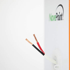 NavePoint in-wall installation demonstrating a tidy, professional look.