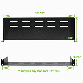 NavePoint close-up of slotted venting and steel finish, promotes airflow and durability