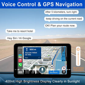 NAVRUF rear backup camera close-up with night-vision clarity
