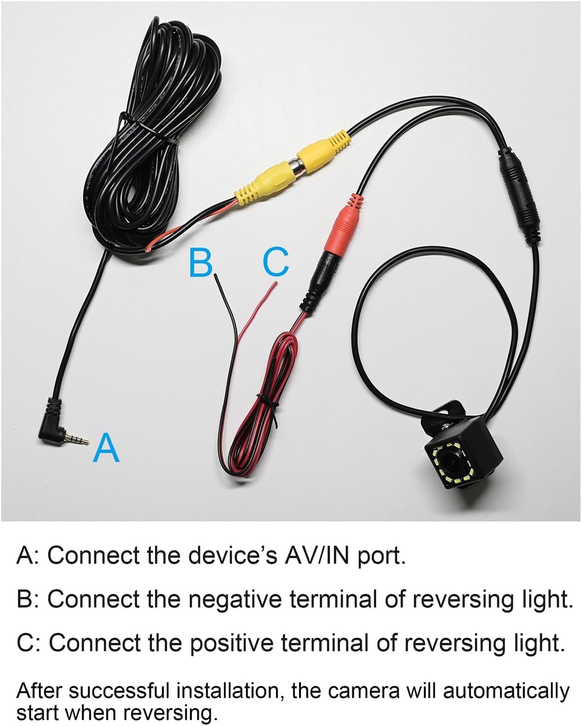 NAVRUF wiring harness and connectors for simple setup