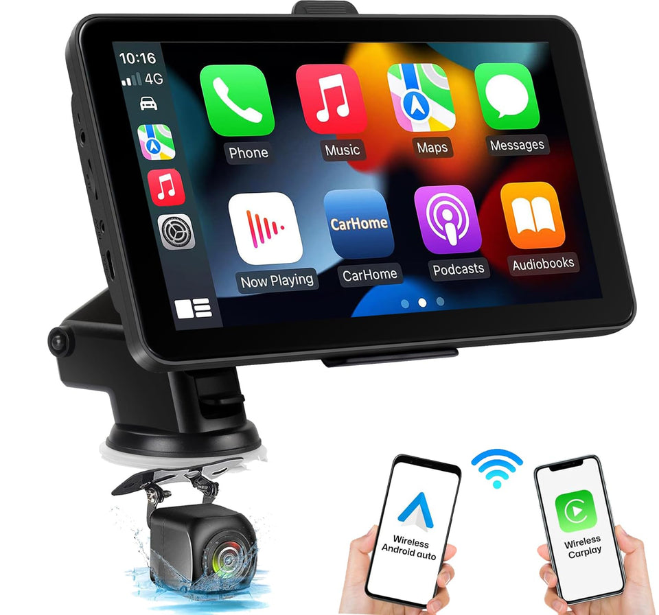 NAVRUF front display showing CarPlay for easier navigation