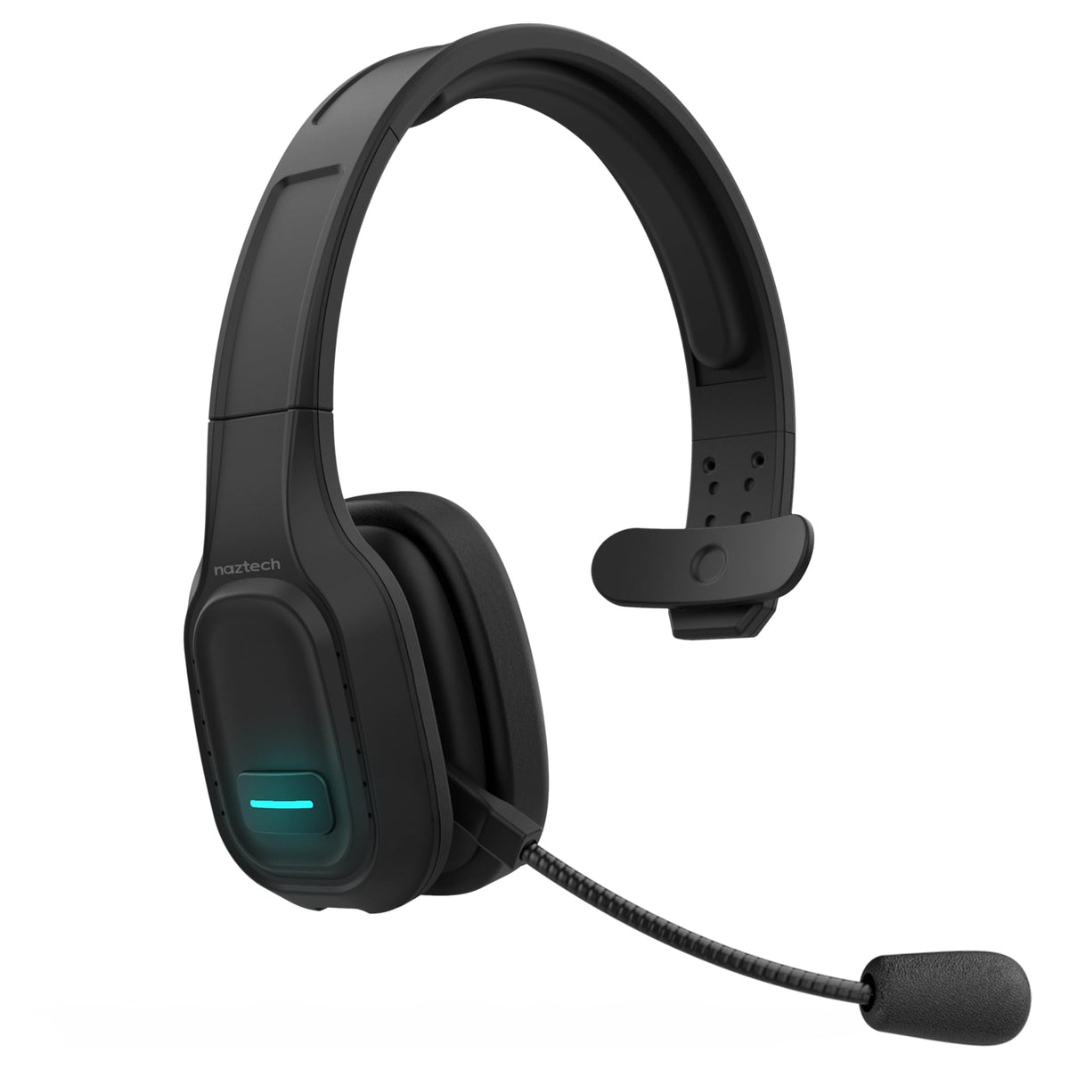 Naztech Trucker headset on-ear comfort for long drives.