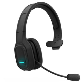 Naztech Trucker headset on-ear comfort for long drives.