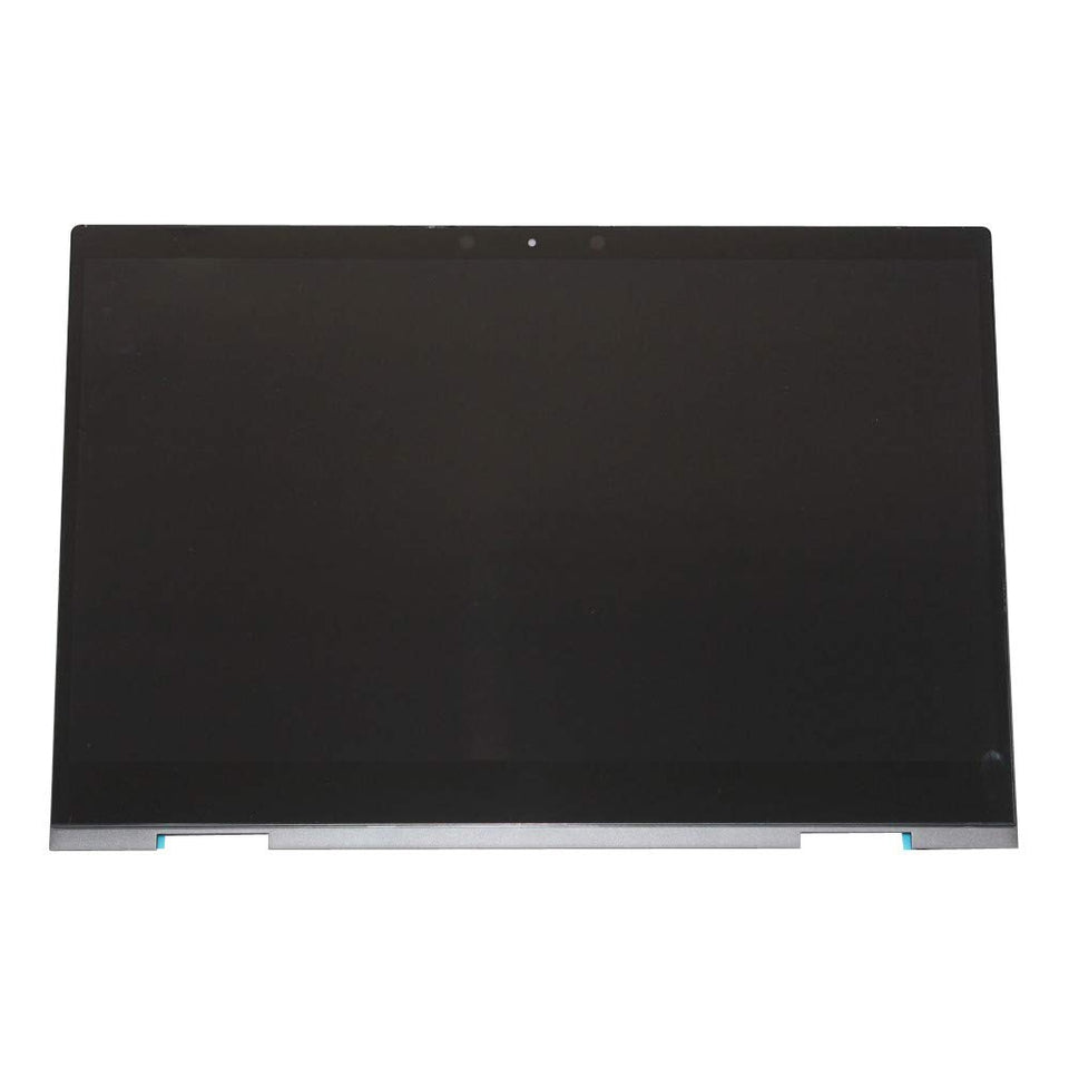 NBPCLCD HP Envy X360 15.6 inch display assembly with silver bezel for clear viewing