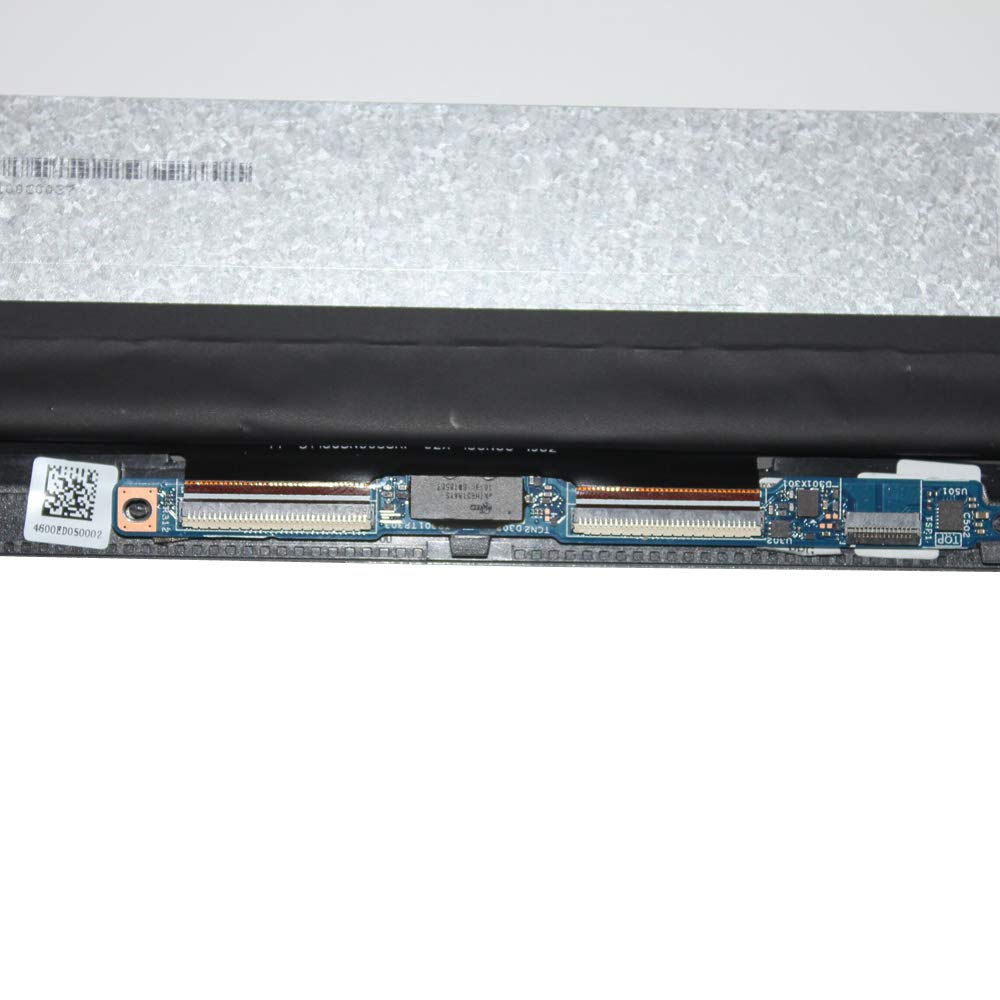 NBPCLCD HP Envy X360 display front view with silver bezel