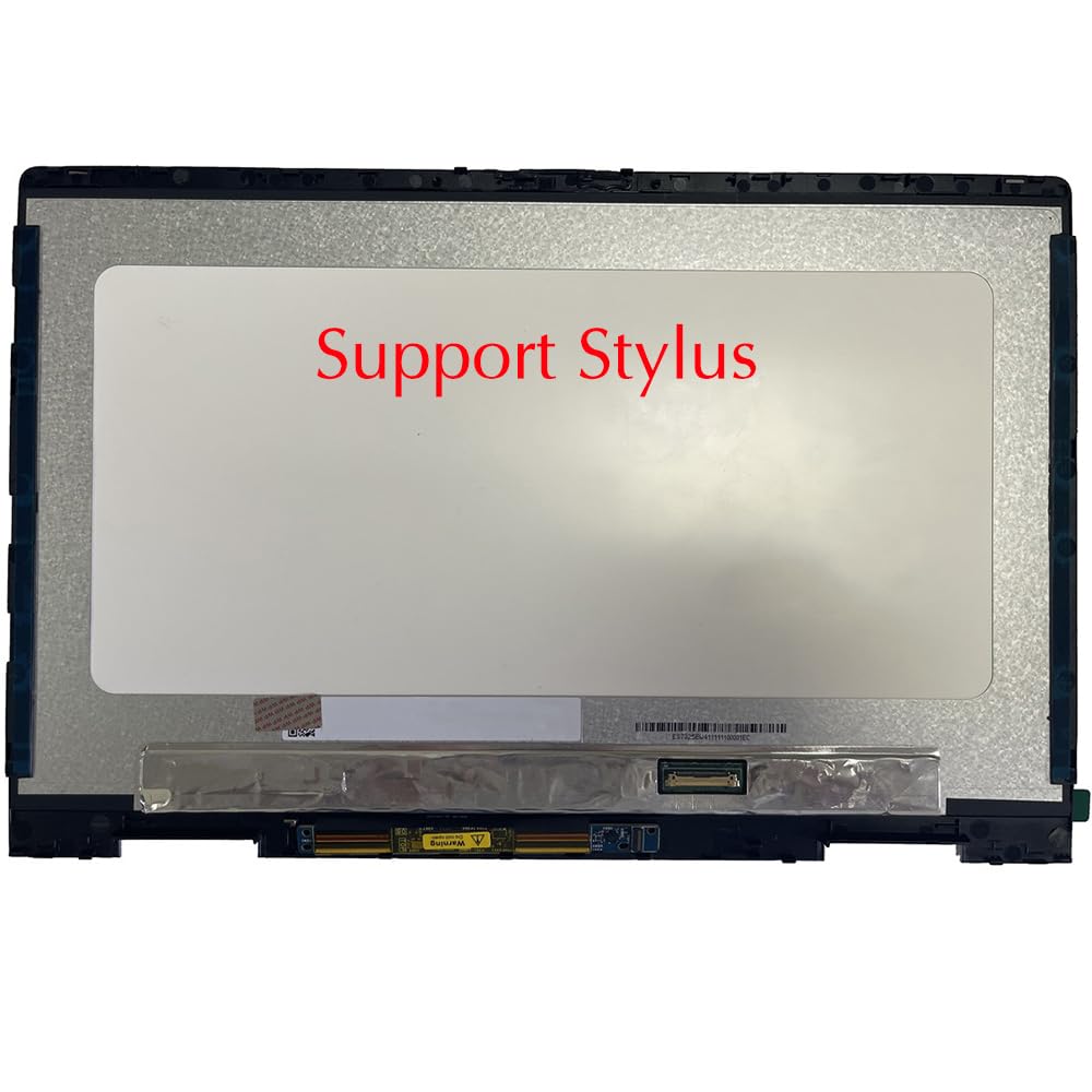 NBPCLCD HP Envy x360 screen assembly side view highlighting touch functionality