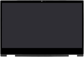 NBPCLCD HP Pavilion X360 14 touch screen with bezel, ready for quick replacement