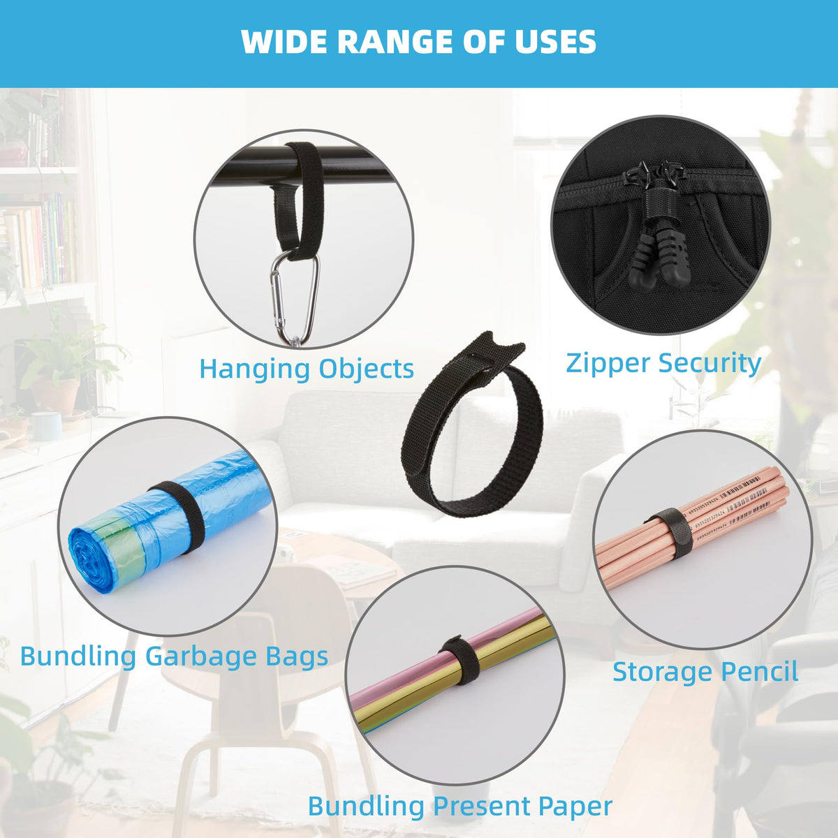 NBTORCH data-center cable management ties protect and organize critical cords.