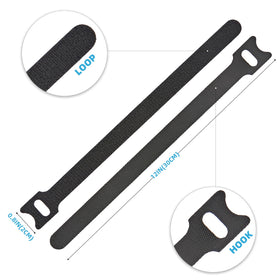 NBTORCH self-fastening ties simplify bundling and secure cables quickly.