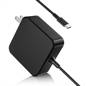 NDWQGFS 65W USB-C charger front view showing compact design and fast charging