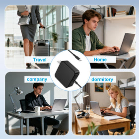NDWQGFS 65W USB-C charger packaging with clear specs