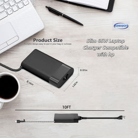 NDWQGFS 90W USB-C charger USB-C port supports versatile charging for multiple brands.