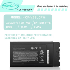 NDWQGFS CF-54 battery packaging closeup indicates secure packaging and ready-to-use product
