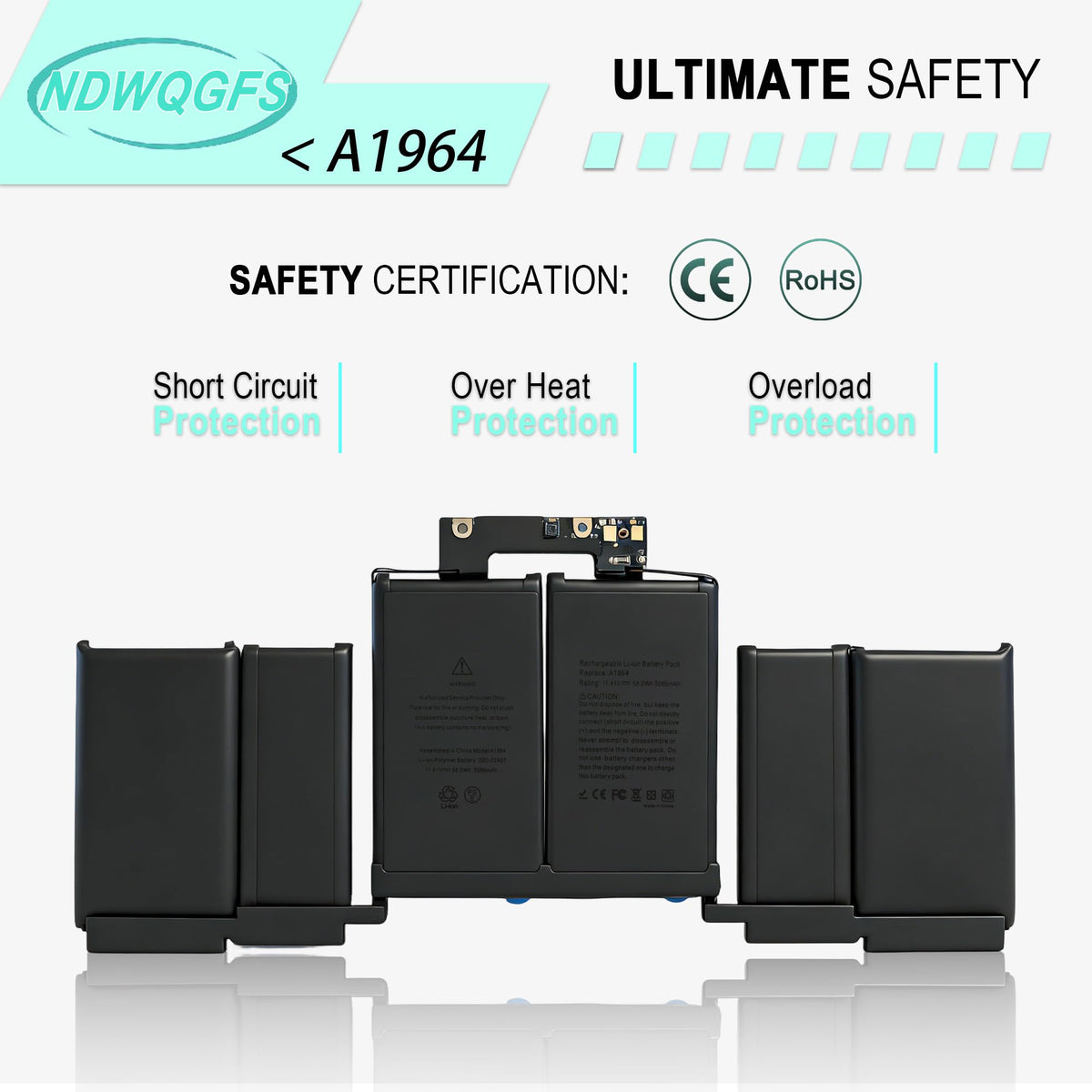 NDWQGFS lifestyle image of MacBook charging showing reliable all‑day power