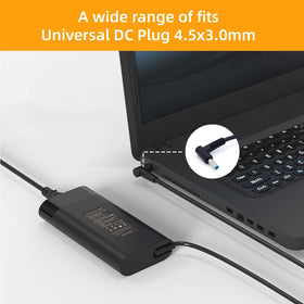 NDWQGFS detachable power cord and plug included for easy travel