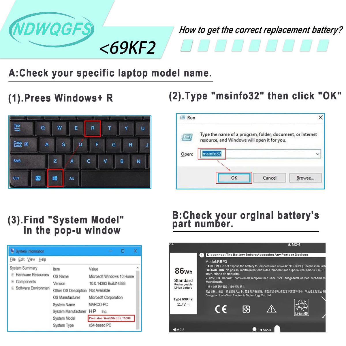 NDWQGFS tools and manual included for easy safe installation