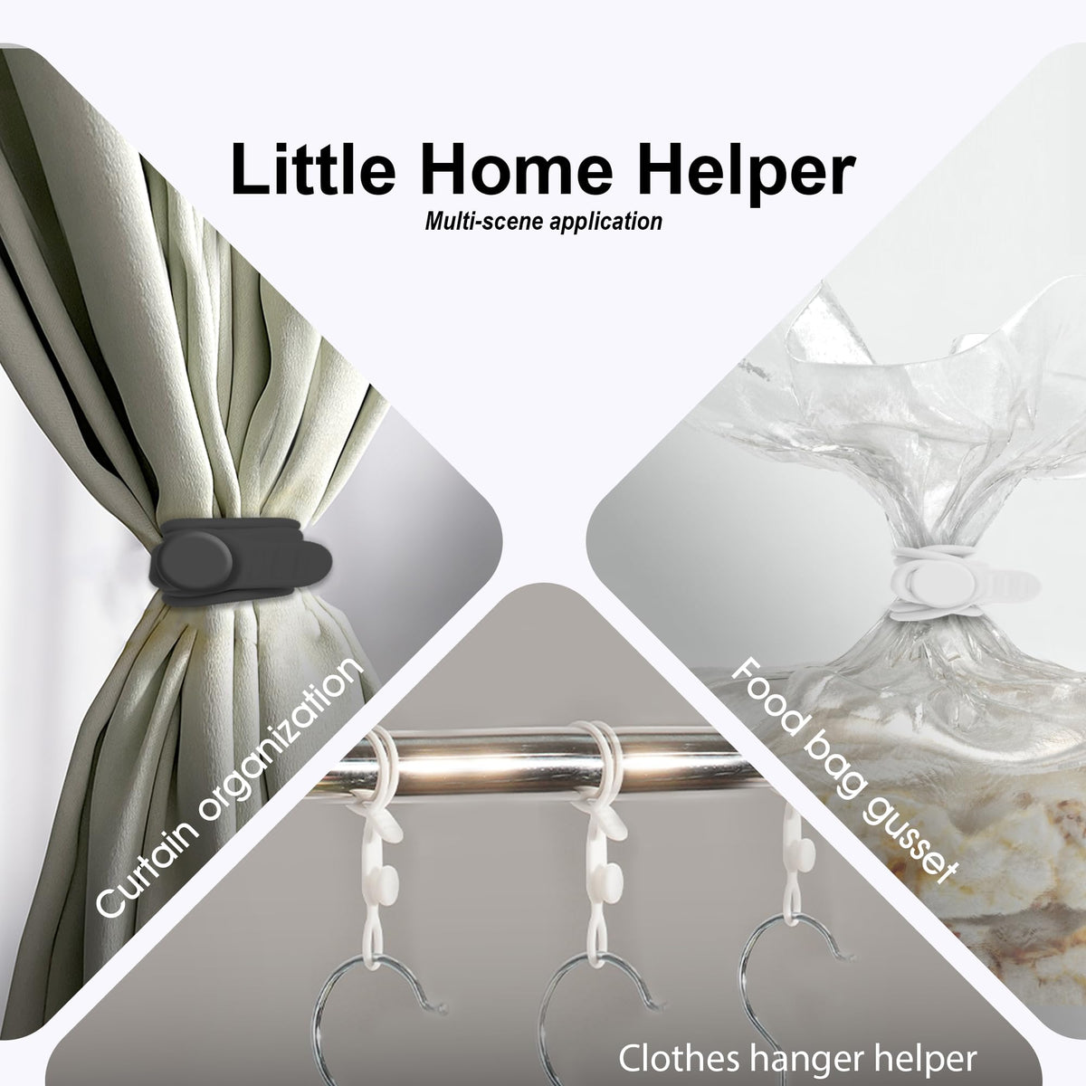 Nearockle durable silicone material for long-lasting cable organization.