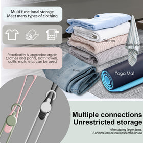 Nearockle durable silicone material offers flexible, reusable cable organization