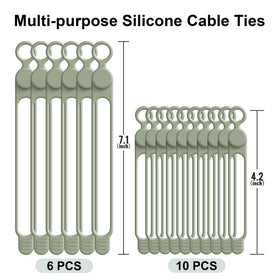 Nearockle versatile use indoors and outdoors for cables, drawers, and travel
