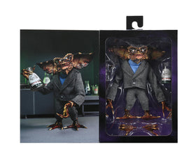 NECA Brain Gremlin beside ruler showing 6-inch height for size clarity