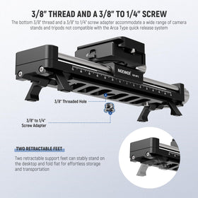 NEEWER 3/8in to 1/4in screw adapter expands tripod compatibility.