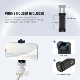 NEEWER Basics action camera adapter compatible with GoPro and DJI.