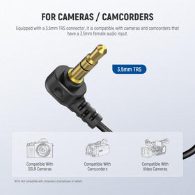 NEEWER CM28/CM31 compatibility with popular wireless transmitters.