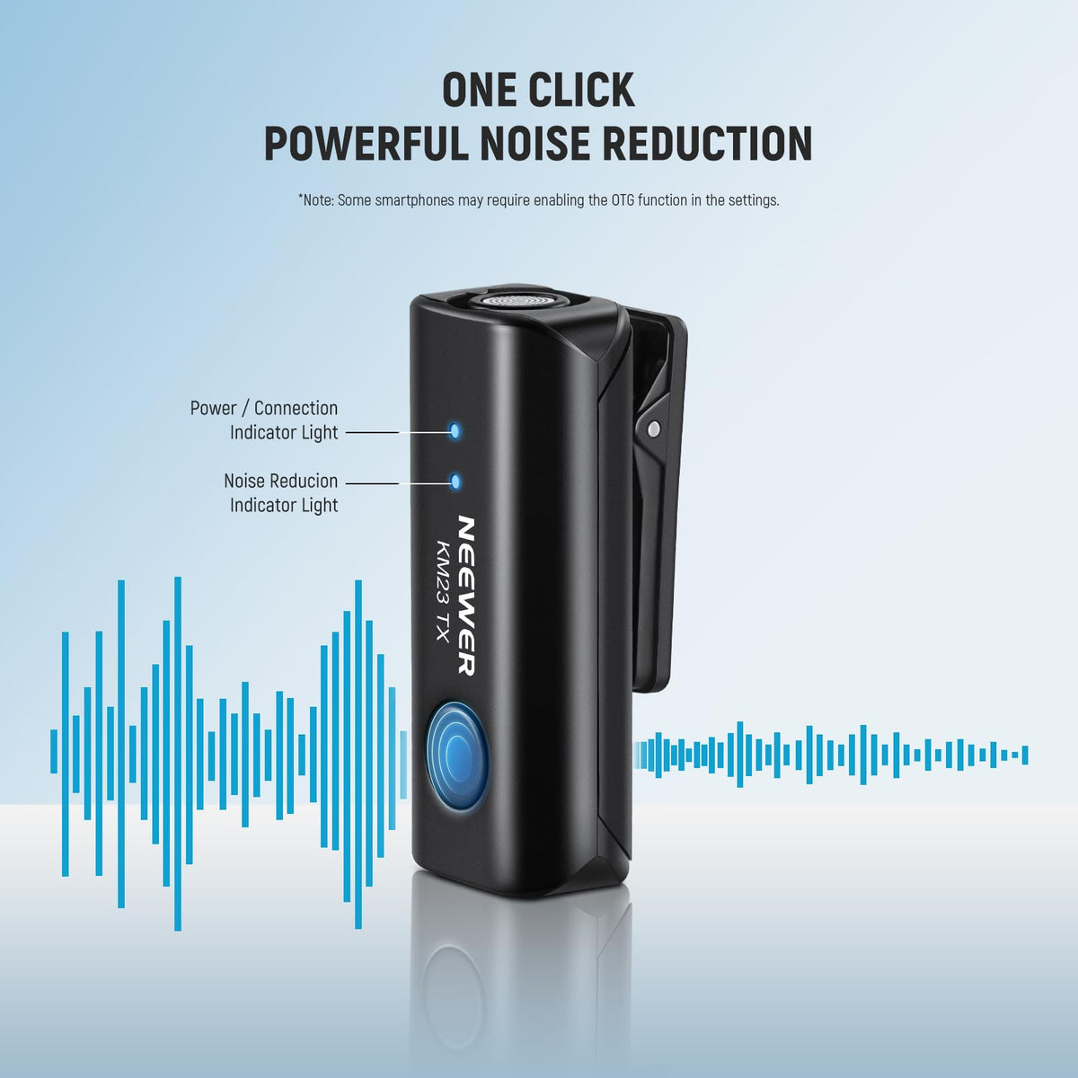NEEWER KM23 lapel mics capture 360-degree clear voices