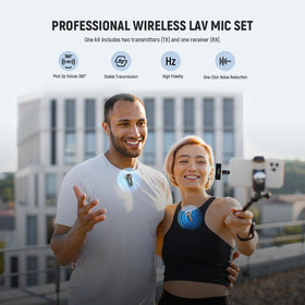 Transmitter clip-on from NEEWER KM23 for hands-free use