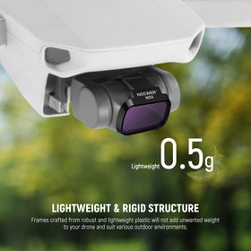 NEEWER UV protector mounted on lens shielding from scratches and dust
