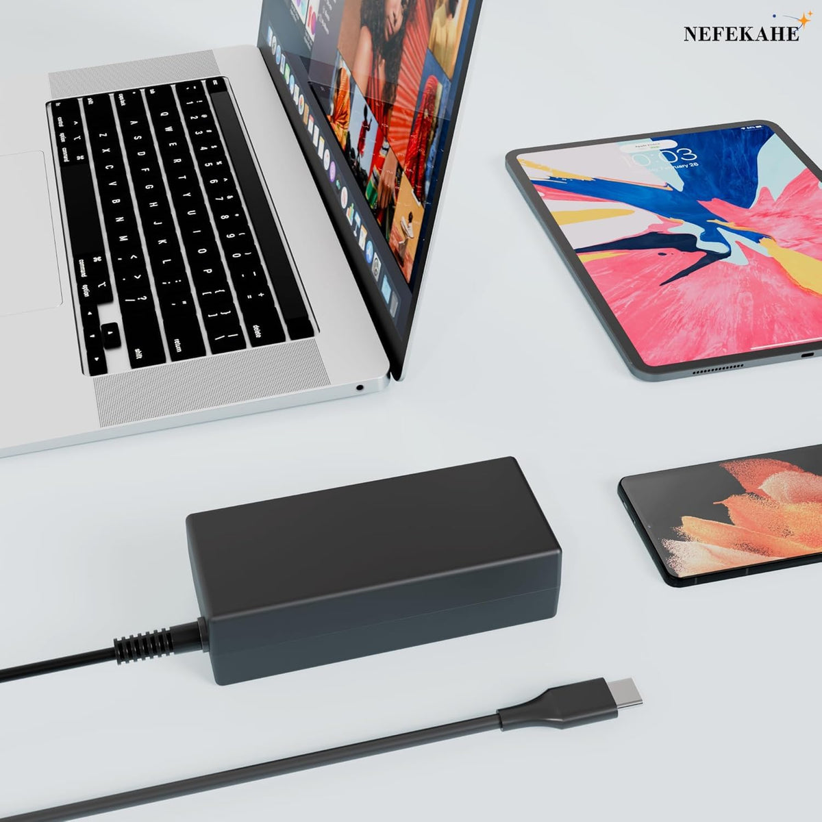 NEFEKAHE universal compatibility ideal Dell Chromebook and Yoga HP x360 replacements.
