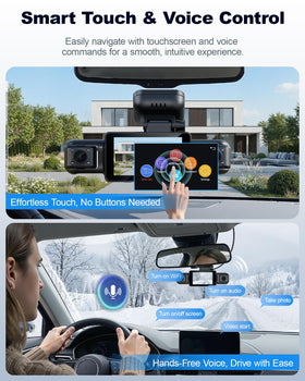 Neideso N300Pro 3-inch touchscreen for quick navigation