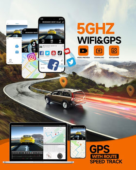 Neideso N700 5GHz WiFi and GPS module speeds transfer and tags clips