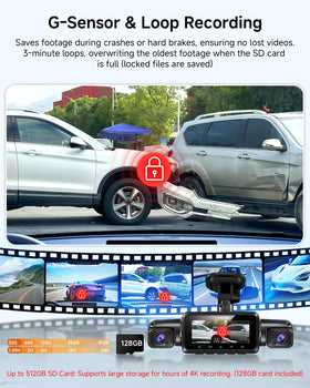 Neideso N900 24-hour parking mode watches surroundings with motion detection.