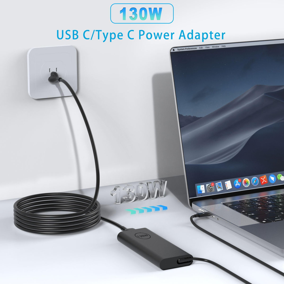 Travel ready NELEBUTO charger with 100-240V compatibility for worldwide use