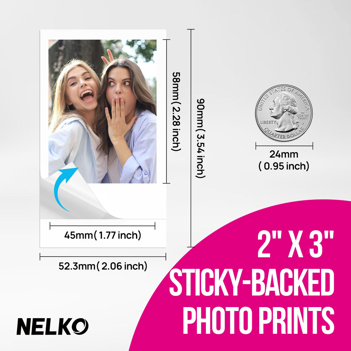Nelko PP01 uses adhesive-backed paper for quick scrapbooking and labeling