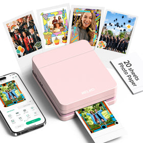 Nelko PP01 portable photo printer delivers 2x3 inch prints on the go.