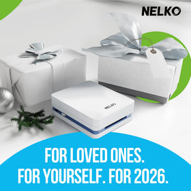 Nelko PP01 USB charging cable included for convenient powering