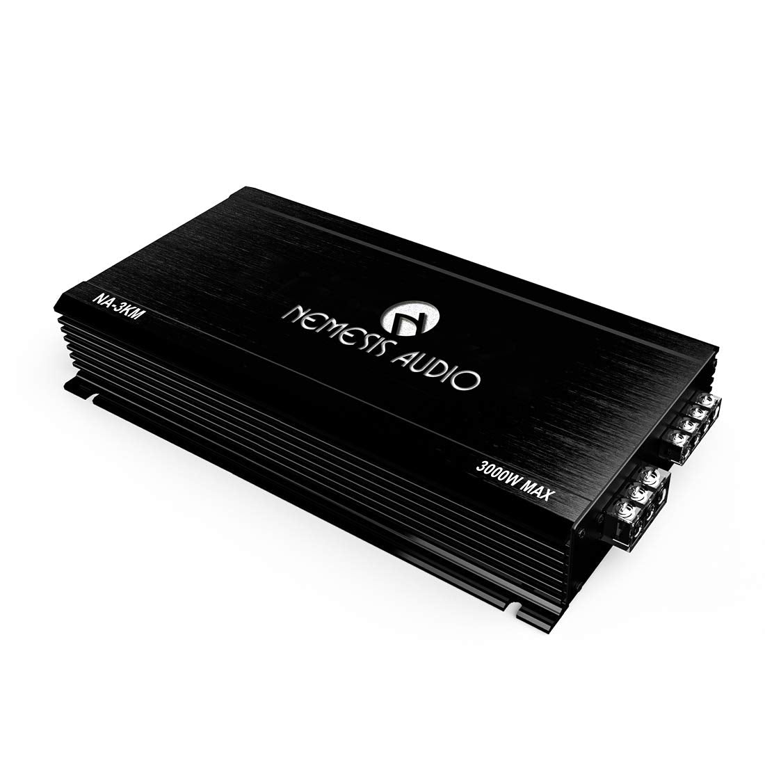Nemesis Audio NA-3KM front view showcasing compact, powerful monoblock performance