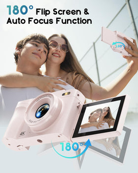 NEMUTA YouTube-ready camera works as a webcam for streaming and chats.