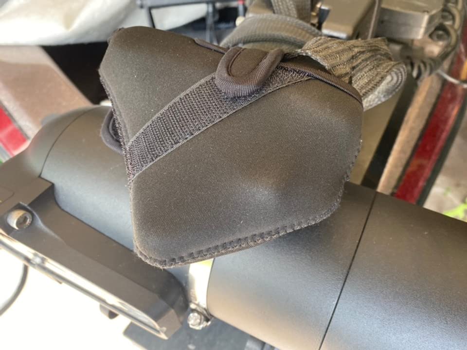 Net Buddy transducer cover provides snug LVS32 protection during travel