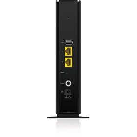 NETGEAR C6230 compact setup fits on shelves with clean aesthetics.